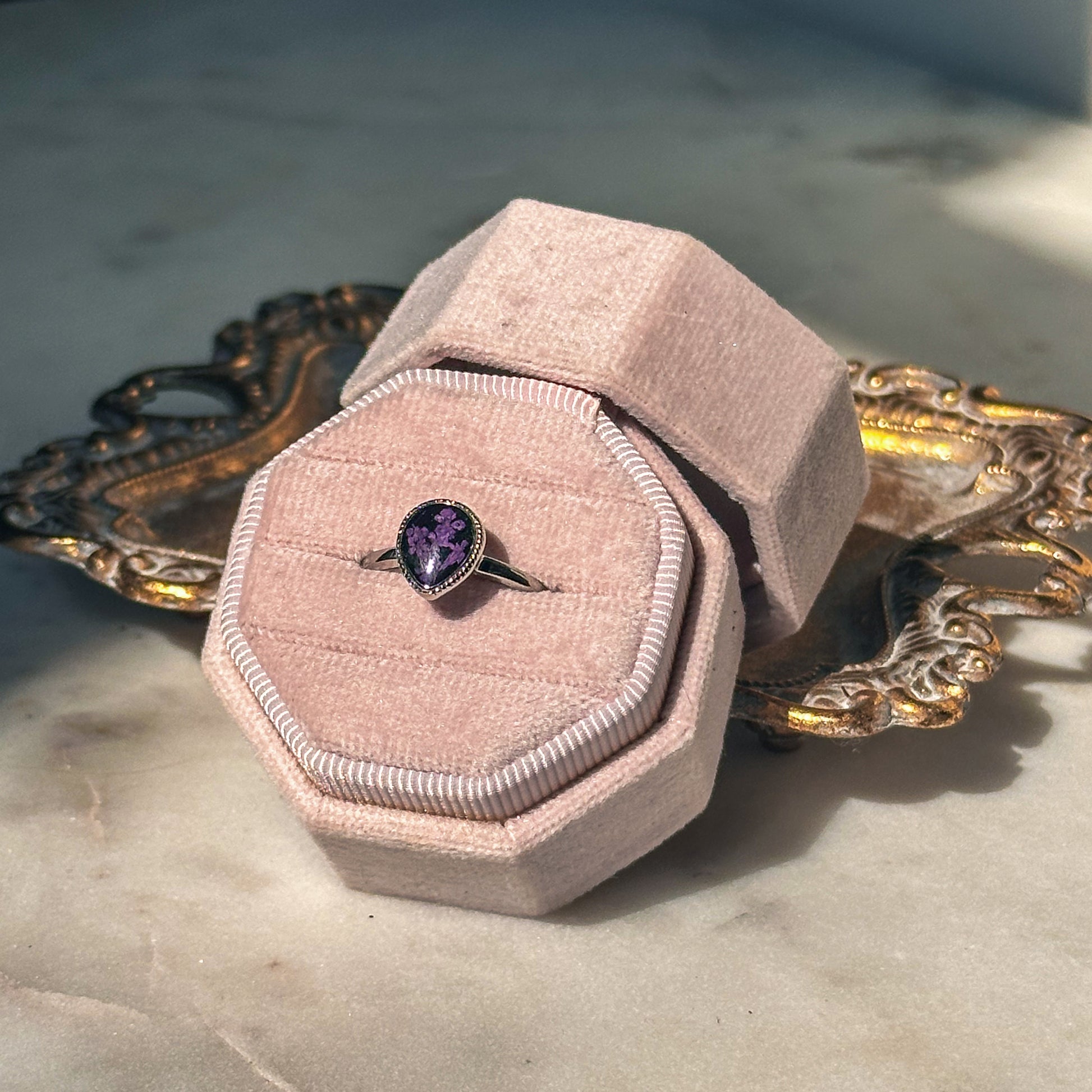 Dainty Flower Ring image 8