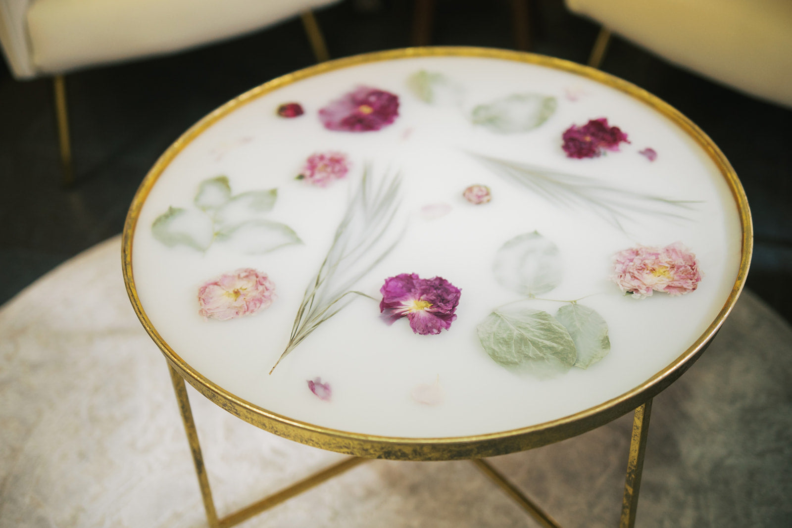 Pink Peony Milk Bath Coffee Table image 1
