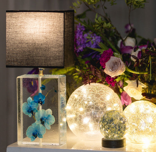 Blue Orchid Lamp | Lush Magnolia 1