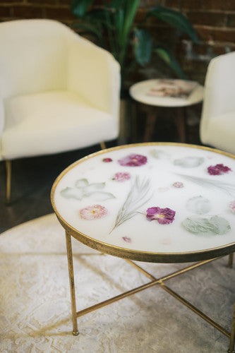 Pink Peony Milk Bath Coffee Table | Lush Magnolia 1